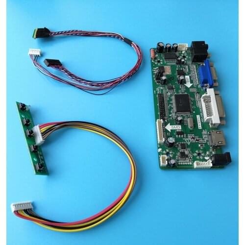 Kit For B089AW01 V.3 M.NT68676 VGA Screen 40pin LVDS Controller board Panel monitor LED LCD HDMI DVI 8.9" 1024X600