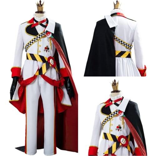 Alice in Wonderland Cosplay Costumes Riddle Rosehearts Costume Adult Outfit Halloween Party Carival Unisex Costume