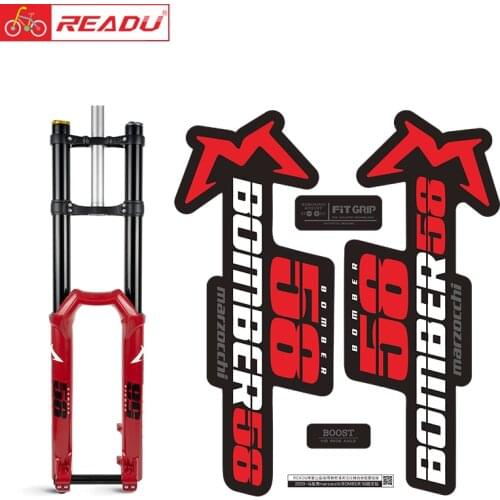 READU bicycle stickers 2020 marzocchi BOMBER 58 fork sticker mountain bike decals