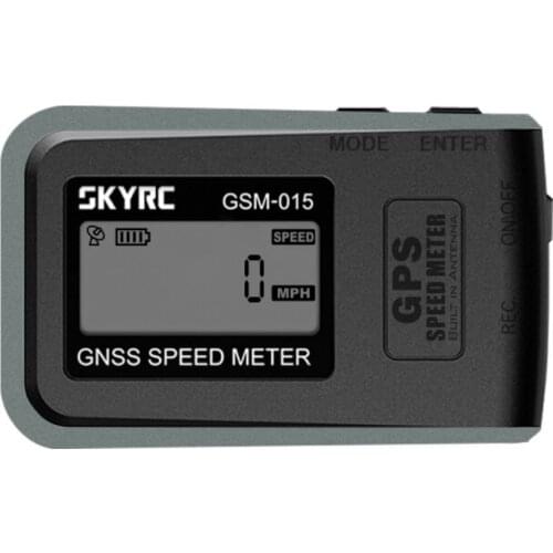 New SKYRC GNSS GPS Speed Meter GSM-015 High Precision GPS Speedometer for RC Drone FPV Multirotor Quadcopter Airplane Helicopter