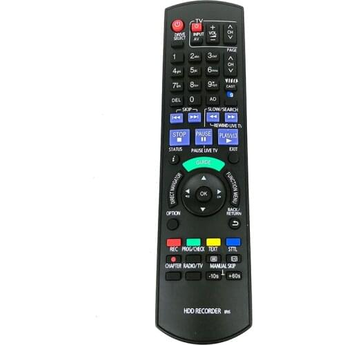 NEW remote control N2QAYB000618 for Panasonic HDD DVD IR6 Recorder DMR-HW100EBK