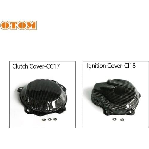 OTOM For KTM 250 SX 2019 2020 EXC XC XCW 350 Freeride 250F 2017 Clutch Protector Ignition Guard Cover Fit Husqvarna TE 250 350