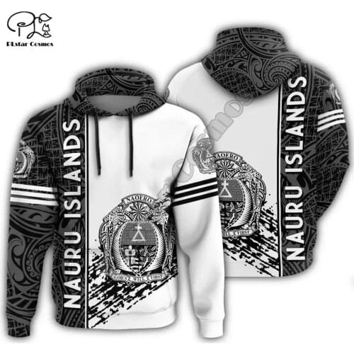 NewFashion Nauru Micronesia Island Country Flag Tribal Culture Retro Pullover 3DPrint Men/Women Autumn Colorful Funny Hoodies 27