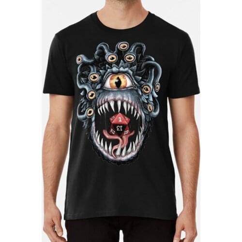 In The Beholder D20 T Shirt Dice D20 Critical Dnd Rpg Roleplaying Role Playing Tabletop Table Top Game