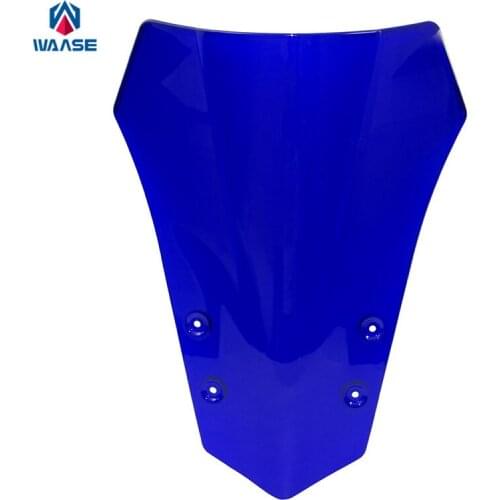 Waase MT09 Tracer 2PP-28381-00-00 Double Bubble Windscreen Windshield Shield Screen For Yamaha FJ-09 MT-09 Tracer 2015 2016 2017
