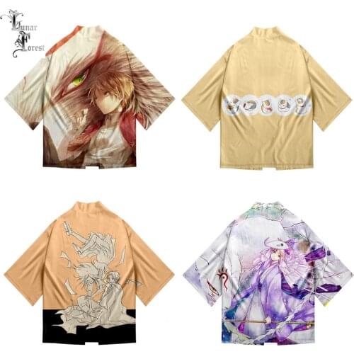 Natsume Yuujinchou 3D Printing Japanese Kimono Haori Yukata Cosplay Women/Men Fashion Summer Casual Cool Short Sleeve Streetwear