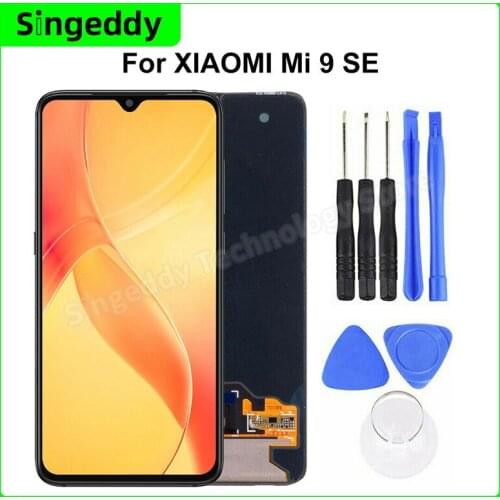 For Xiaomi Mi 9 SE LCD Display Touch Screen Digitizer Assembly Replacement For Xiaomi Mi9 SE Mi 9SE M1903F2G Original 5.97 Inch