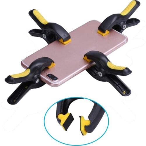 4pcs/lot Plastic Clip Fixture LCD Screen Fastening Clamp For Iphone Samsung iPad Phone Repair Tool Kit Outils Ferramentas