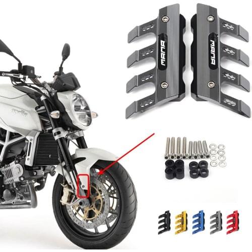 For Aprilia MANA850 MANA 850 Motorcycle Accessories Mudguard Side Protection Block Front Fender Side Anti-Fall Slider