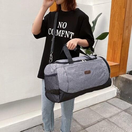 Large Luggage Gym Bag Fitness Handbags Outdoor Sports Training Travel Shoulder Bag Trip Daily Overnight Gym Bag Sport Bag XA22D