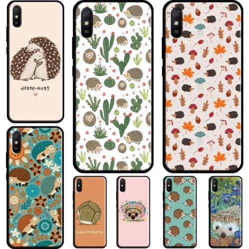 Prickly Hedgehog Cute Cartoon For Redmi Note 10 Pro Cover For Redmi Note 9 8 Pro 8T 7 9S Case For Redmi 9A 9T 9 9C 8A 7A