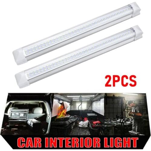 2PCS Camper Light 12v RV Light 72 LED Camping Car Parts Accessories Pickup Truck Camper Van Led Light 12v Caravan Light
