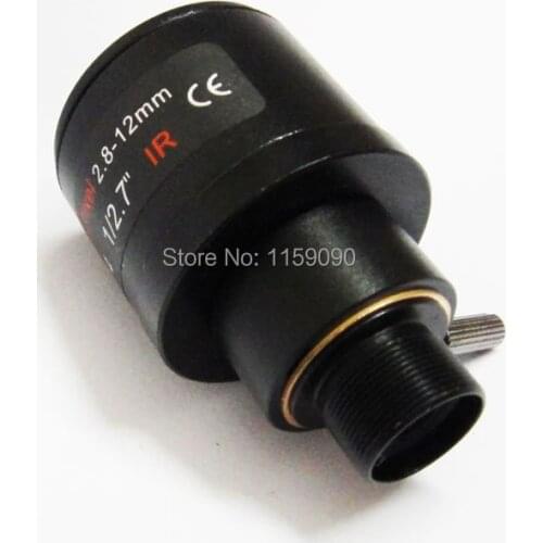 HD 3MP Manual Focal Zoom MTV 2.8-12mm CCTV Lens 3.0 Mega pixel for Security Camera Lense