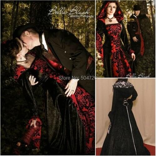 Historical R-339 19 century Vintage costume Dresses Victorian Gothic Lolita/Civil War Ball Halloween dresses All size