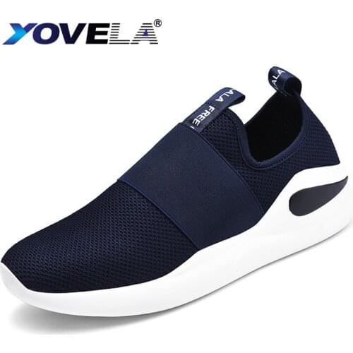 Fashion Spring Men Casual Shoes Mesh Men Flat Shoes Lightweight Comfortable Breathable Walking Sneakers Tenis Feminino Zapatos