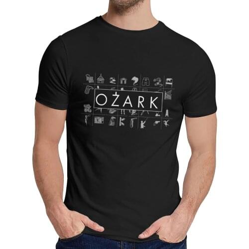 Summer Ozark Symbols T-shirt Male Summer Cool Man Great T Shirt Crewneck