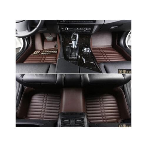 Myfmat new customize car floor mats leather foot rugs auto carpet for cc passat jetta polo beetle soul cerato ix35 accessories