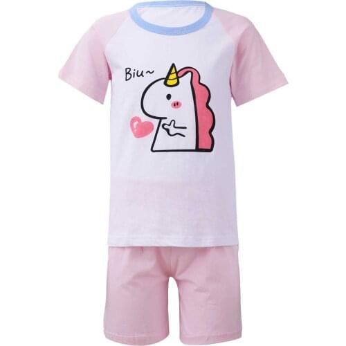 Baby Girls Casual Clothing Sets 2021 Summer Cute Cartoon Tops + Shorts Kid Clothes Teenager 5 6 7 8 9 10 Years Children