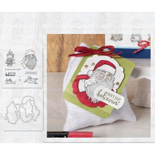 Christmas Metal Cutting Dies and Stamps Stencils DIY Scrapbooking Dies Metal Album Decor Embossing Paper Cards Craft Dies