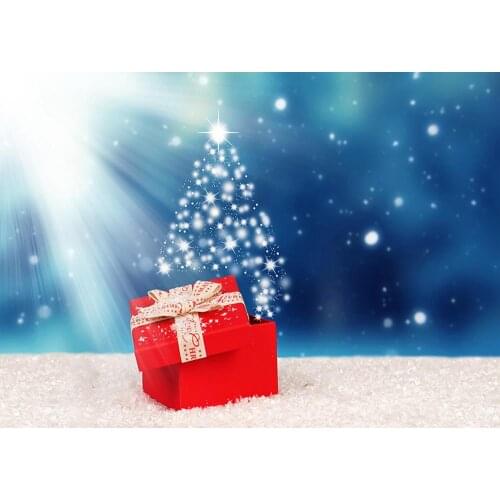 Christmas red Christmas gift Red Christmas gift box photo background photo background