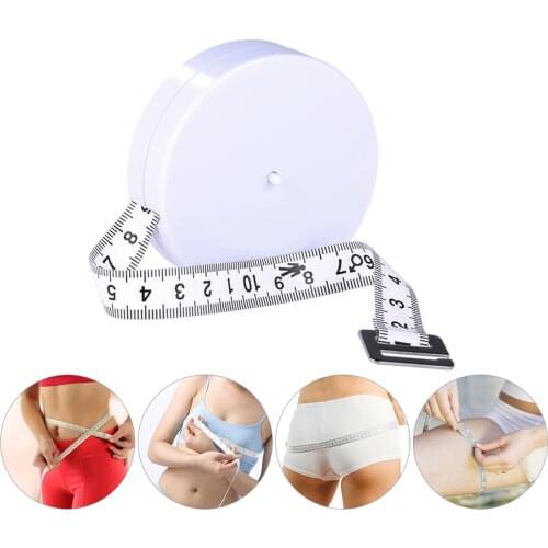 80mm Body Fat Caliper 150cm Body Tape Retractable Measurement Tape Accurate Calculator Diet Weight Loss Skinfold Measurement