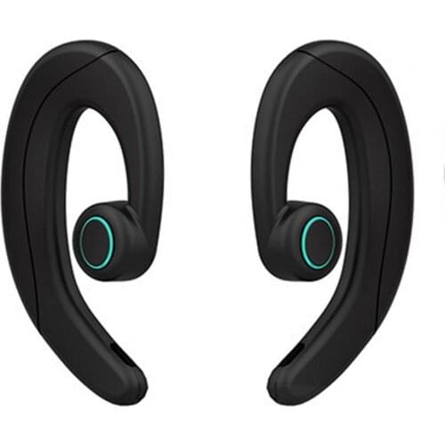 1Pc S3 TWS Bluetooth-compatible 5.0 Earphone Ear Hook Bone Conduction Wireless Stereo Music Headset for Sports