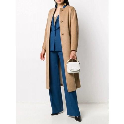 Womans O-neck Single Breasted Coat 2020 New Commute Raglan Sleeves Brief With Sashes Undefined Womens Winter Coats And Jackets