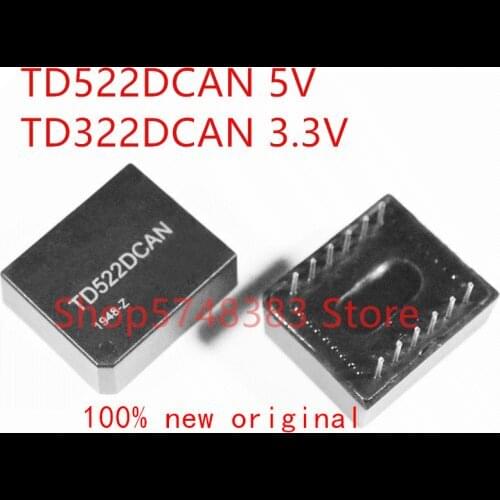 1PCS/LOT 100% new original TD522DCAN TD322DCAN Dual channel isolated high speed can isolated transceiver