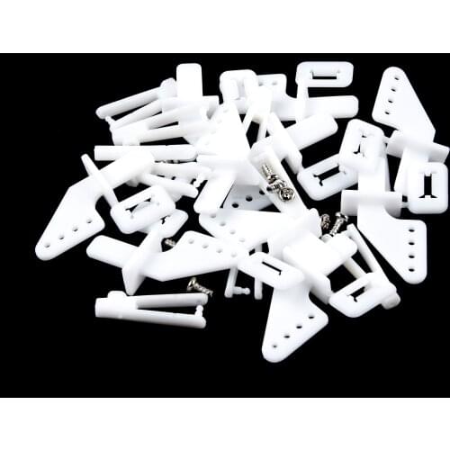 10set/lot KT rudder angle Four-hole and quick adjustment rocker KT foam chuck Airplane Parts Aircraft