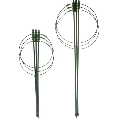 45/60cm Durable adjustable Vine Climbing Rack Flower Gardening Tools Flower Decorative Tool Vegetables Plant Support Frame