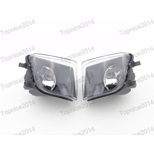 2x Car Left & Right Bumper Driving Fog Light Lamp Clear Lens Housing For BMW 7-Series F01 F02 2009-2012