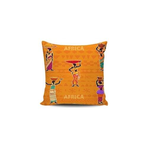 Belnido Home Premium Ethnic Akrika Motif Pillow decorate Case KRB1813