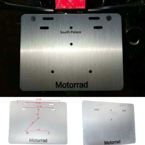 FOR BMW C650GT R1200GS LC adventure Durable License plate holder Aluminum oxidation