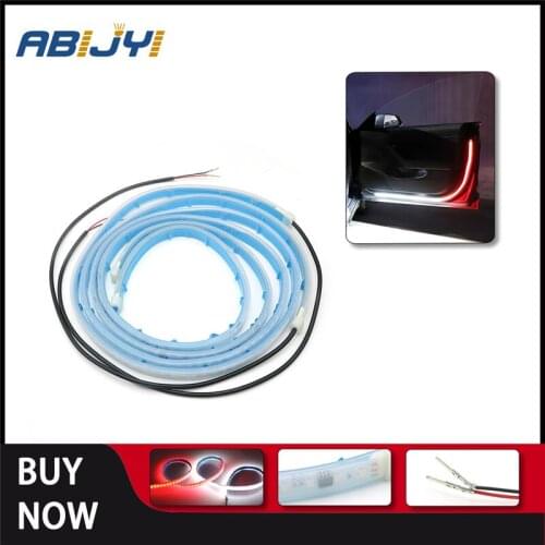 For Infiniti QX50 QX56 QX70 FX FX37 FX50 FX35 G G37 G25 G35 LED Car Door Warning Light Strips Prompt Protection Lamps