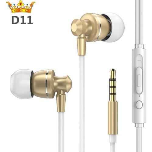 Brand In-ear earphone Super Bass Stereo Earphone with adjust volume Microphone for iPhone /Xiaomi Huawei Phone Go pro MP3