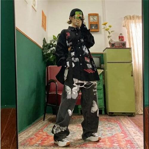 Широкие джинсы LEOSOXS China At AliExpress