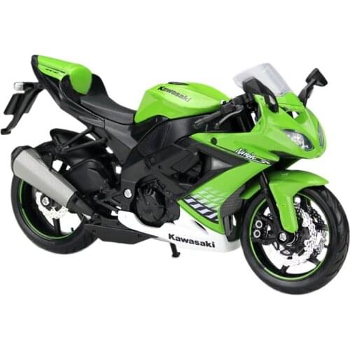 Maisto 1:12 Kawasaki Ninja ZX-10R 2010 Alloy Motorcycle Diecast Bike Car Model Toy Collection Mini Moto Gift