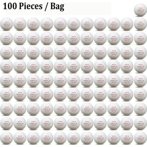 20/50/100 Huieson 3 Star 40mm 2.8g Table Tennis Balls Ping Pong Balls for Match New Material ABS Plastic Table Training Balls