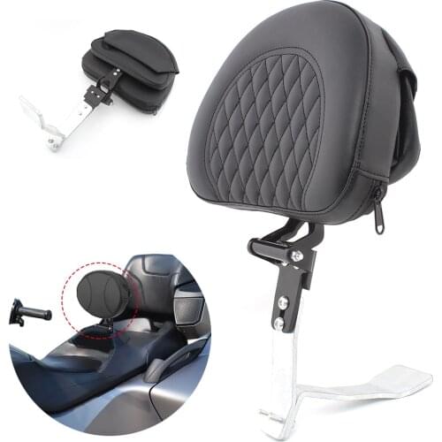 Motorcycle Adjustable Driver Backrest Smart Mount Back Rest For Can-Am Spyder RT Roadster SM6 SE6 2008-2018