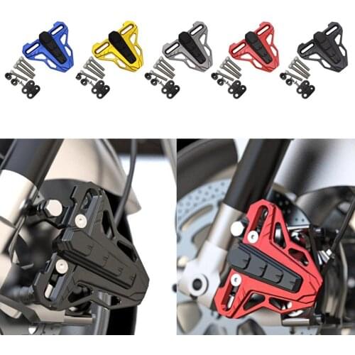 SEMSPEED Universal Motorcycle Protector Decorative Front Rear Disc Brake Pump Cover Guard For BMW R1200GS LC R1200 GS R 1200GS R
