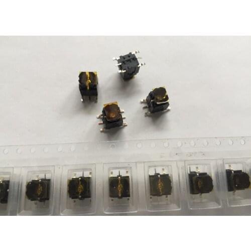 Taiwan Yuanda DIP with light switch Tact switch 6*6*8.5 patch foot grass green with LED light