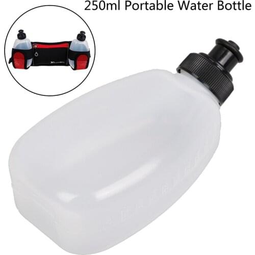 1Pc 250ML Portable Water Bottle Sports Bike Running Infuser Jogging Hiking Gym