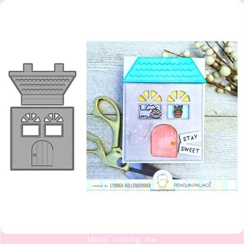 House Metal Cutting Dies for DIY Scrapbooking Photo Album Decorative Embossing Paper Card Crafts Die Cut 2019