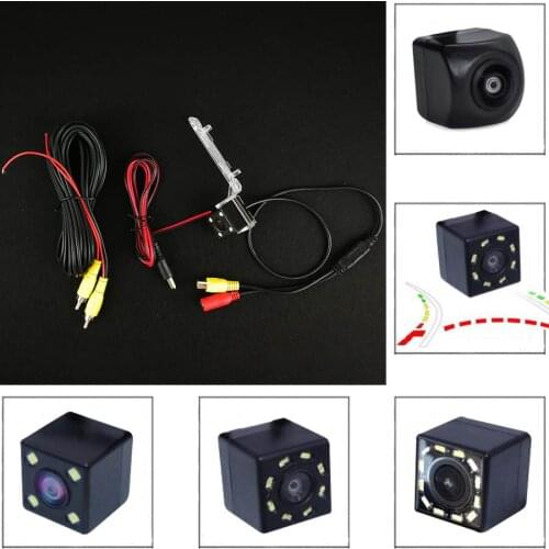 8 12 LED Dynamic Car CCD Fisheye 1080P Waterproof Rear View Camera Parking For Chery A5 2006 2007 2009 G5 VW Magotan Arrizo 7