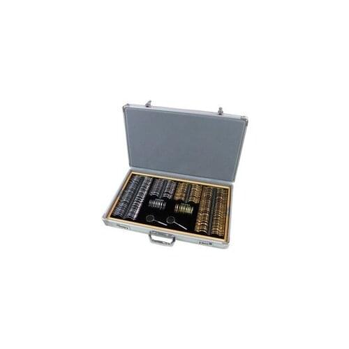 Trail Lens Case Metal Golden Rim JSDL-266