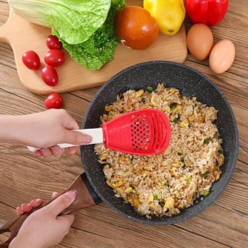 Multifunction Scoop Colander Grinding Cooking Spoon Ginger Garlic Spoon Pressing Mashed Potatoes Household Kitchen Accessories