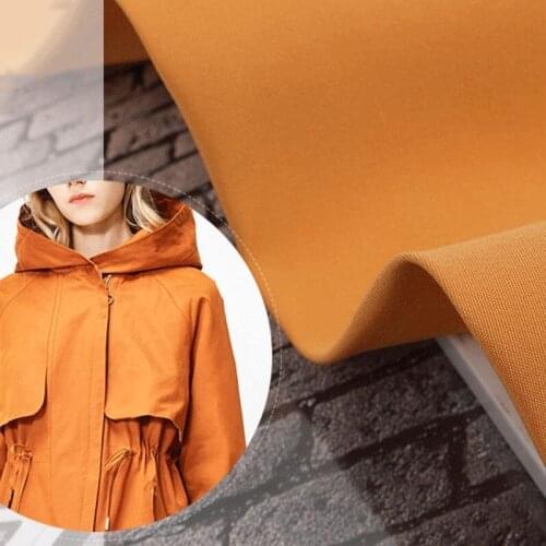 Wholesale goose polyester yarn imitation memory cotton jacket down jacket fabric Waterproof autumn and winter polyester fabric