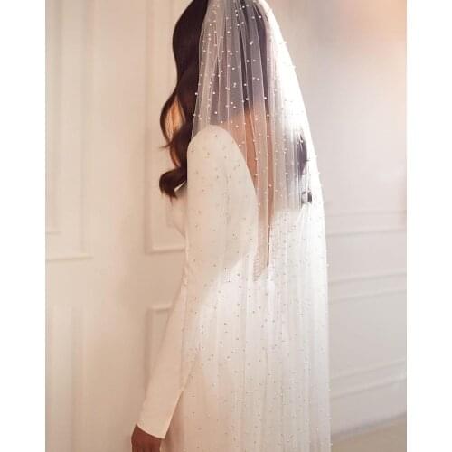 Свадебные длинные фаты PGBKJA China At AliExpress