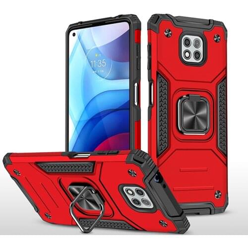 Ring Stand Shockproof TPU Silicone Bumper PC Cover Fundas For Motorola Moto G Power Gpower 2021 6.6 Case Coque Shell Housing