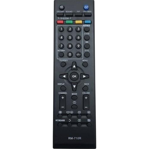 RM-710R Remote control suited for JVC LCD TV RM-C2020 RM-C1280 RM-C1313 RM-C1331 RM-C1920 RM-C1120 RM-C1150 RM-C1100 RM-C1013